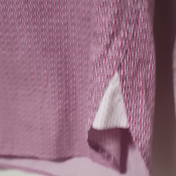 Ted Baker Endurance Slim Fit Pink And Red Button Down Shirt - Picture 6 of 9